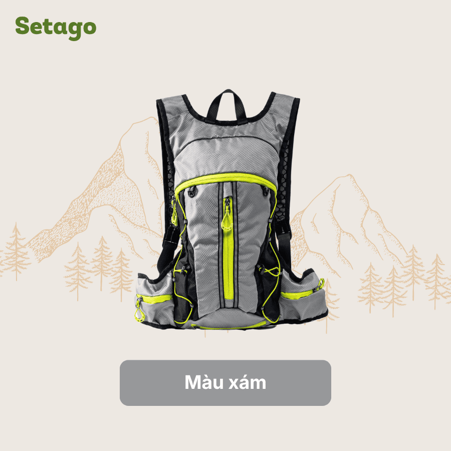 Balo chạy trail Loki 15L siêu nhẹ gấp gọn