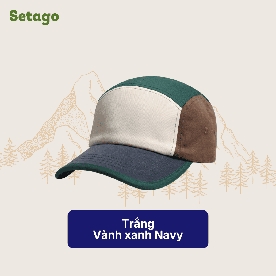 Mũ lưỡi trai Tyro 5-Panel phối màu Baseball