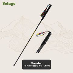 Gậy chạy trail Contoose T800 sợi carbon siêu nhẹ