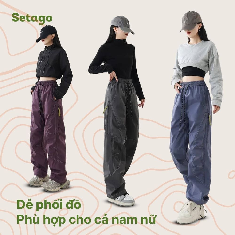 Quần dã ngoại ống suông Windy - phong cách, linh hoạt