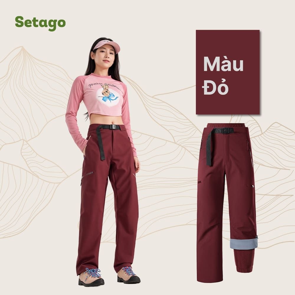 Quần dã ngoại leo núi chống nước DryPeak - Chống nước, khô ráo ở mọi cao dộ
