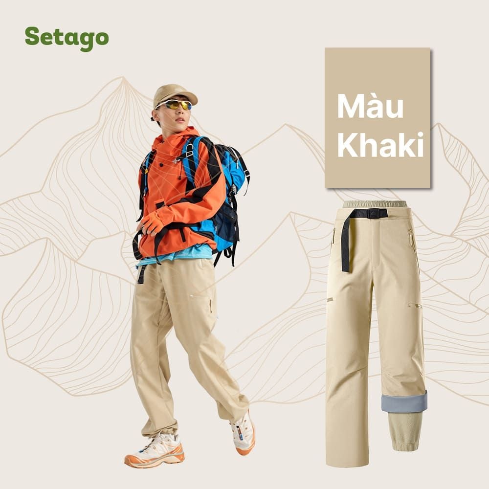 Quần dã ngoại leo núi chống nước DryPeak - Chống nước, khô ráo ở mọi cao dộ