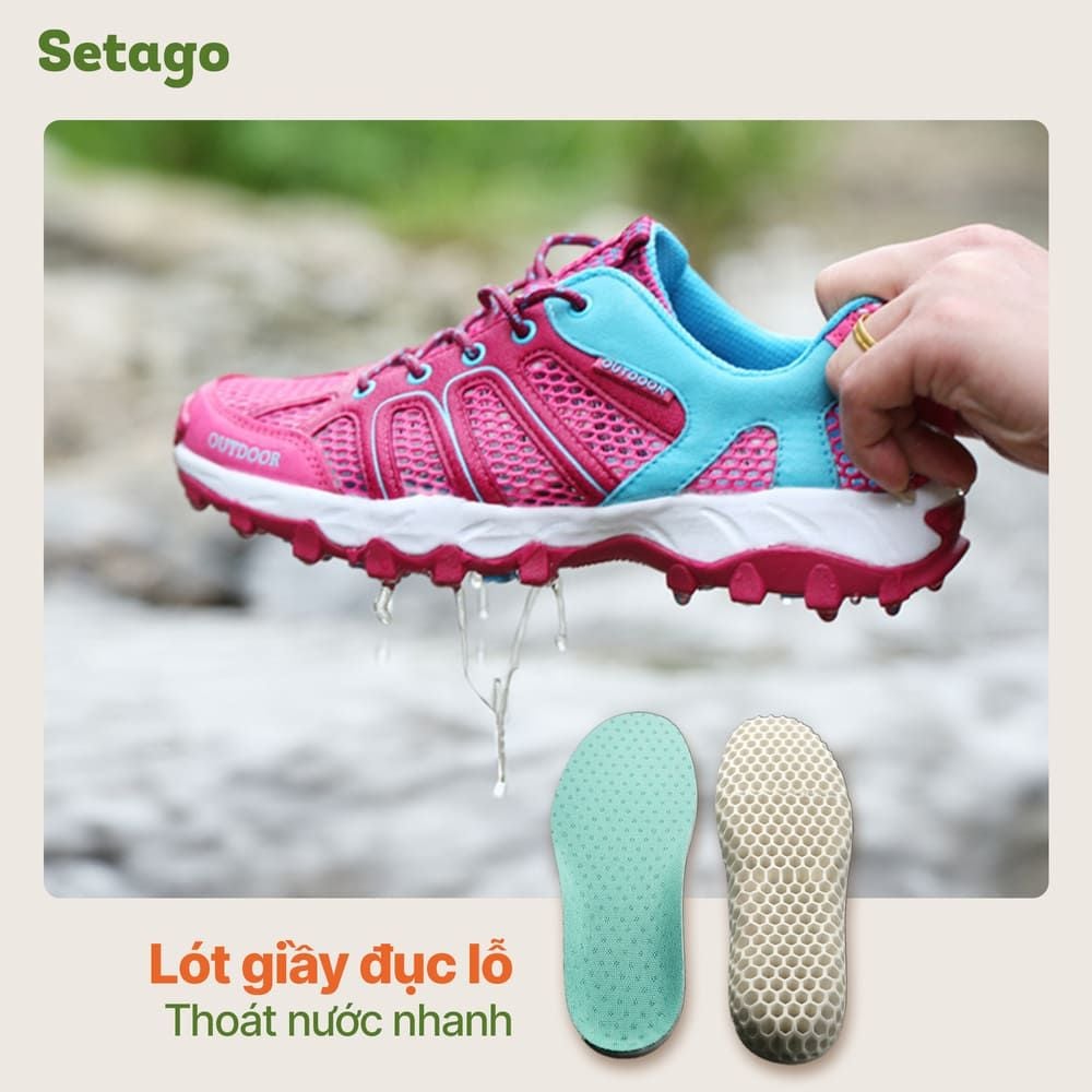 Giày dã ngoại Aqua Hike thoát nước nhanh