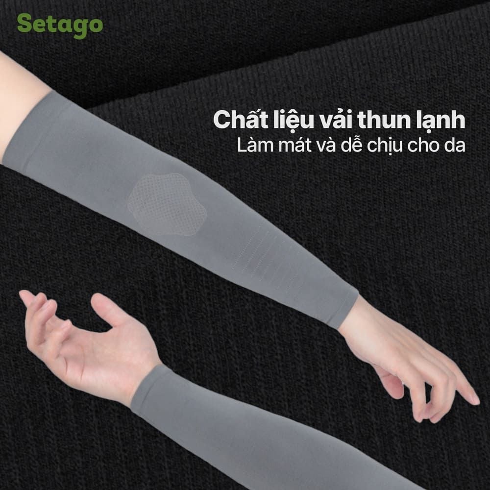 Găng tay chống nắng CoolGo thun lạnh co giãn