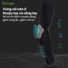 Găng tay chống nắng CoolGo thun lạnh co giãn