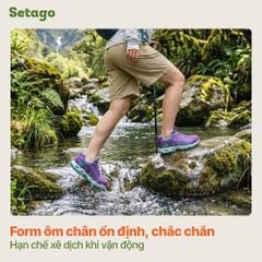 Giày dã ngoại Aqua Rock bám đá thoát nước