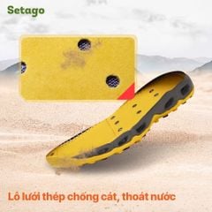 Giày dã ngoại Aqua Rock bám đá thoát nước