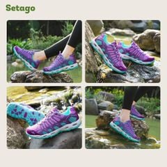 Giày dã ngoại Aqua Rock bám đá thoát nước