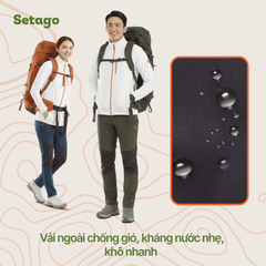 Quần leo núi lót nỉ mùa đông Alaska - Giữ ấm, trượt nước, chống mài mòn