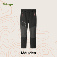 Quần leo núi lót nỉ mùa đông Alaska - Giữ ấm, trượt nước, chống mài mòn