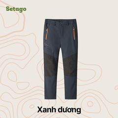 Quần leo núi lót nỉ mùa đông Alaska - Giữ ấm, trượt nước, chống mài mòn