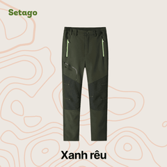 Quần leo núi lót nỉ mùa đông Alaska - Giữ ấm, trượt nước, chống mài mòn