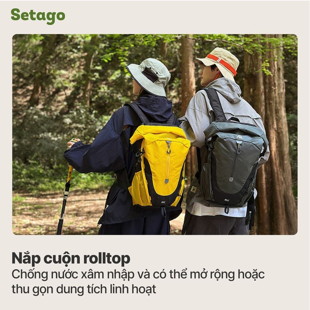 Balo dã ngoại ARC Lite 25L mỏng nhẹ chống nước