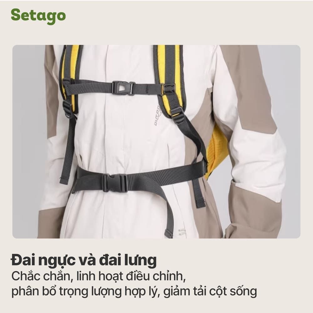Balo dã ngoại ARC Lite 25L mỏng nhẹ chống nước