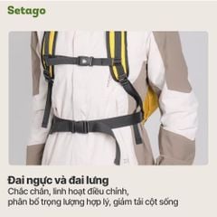 Balo dã ngoại ARC Lite 25L mỏng nhẹ chống nước