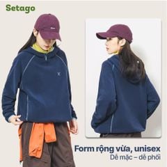Áo hoodie nỉ bông nhẹ ấm Atlas