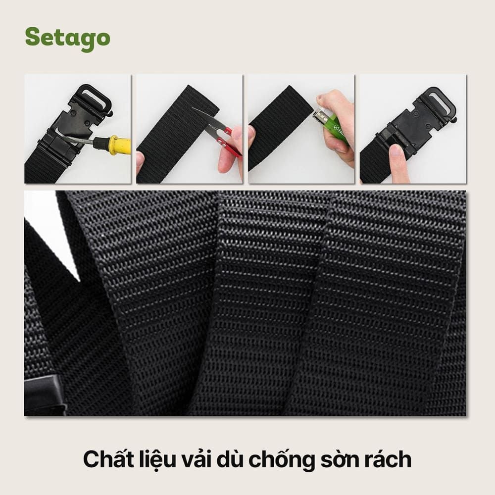 Thắt Lưng Vải Dù Dã Ngoại Axis – Bền Chắc, Nhanh Khô, Dễ Tùy Chỉnh