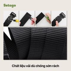 Thắt Lưng Vải Dù Dã Ngoại Axis – Bền Chắc, Nhanh Khô, Dễ Tùy Chỉnh