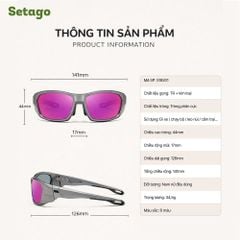 Kính thể thao dã ngoại chống UV400 – phân cực Block