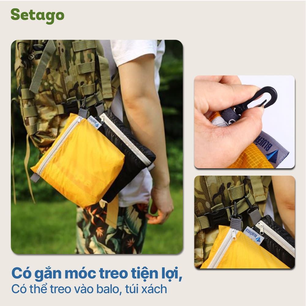 Túi phân loại đồ Bluefield siêu nhẹ chống nước