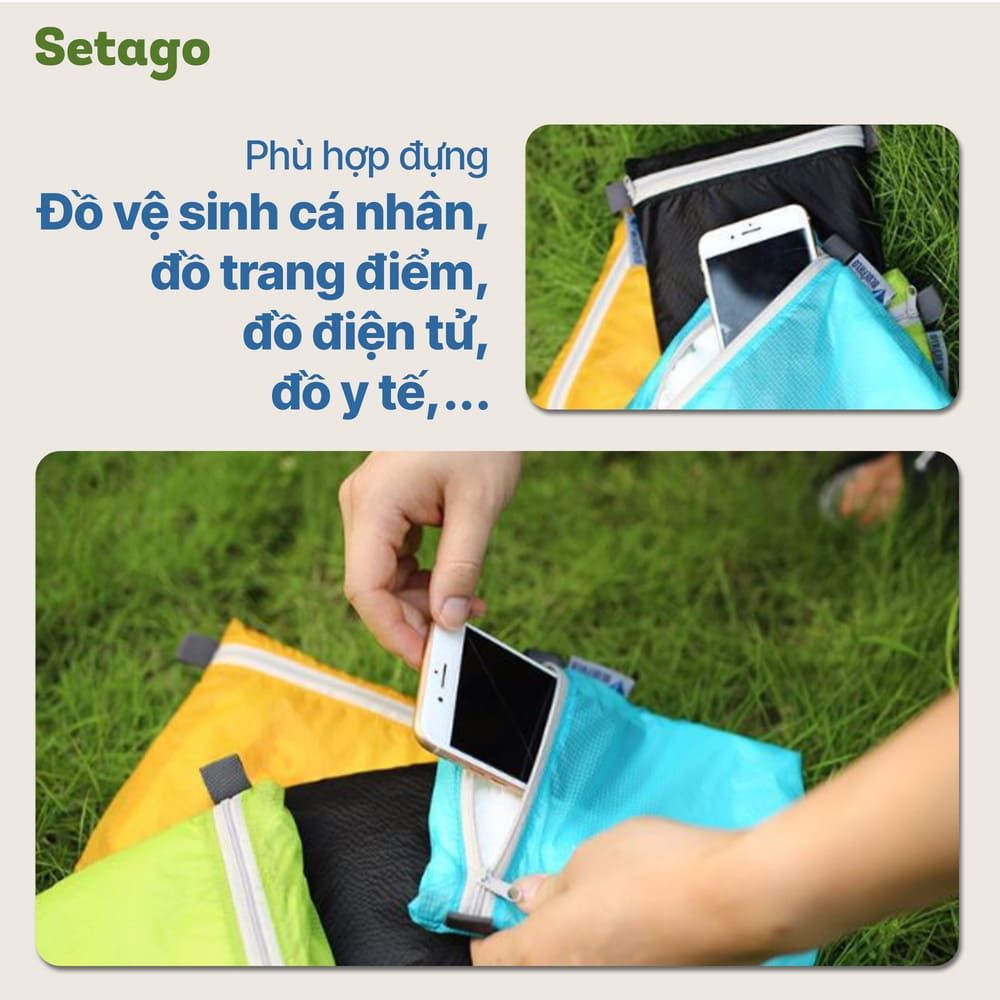 Túi phân loại đồ Bluefield siêu nhẹ chống nước