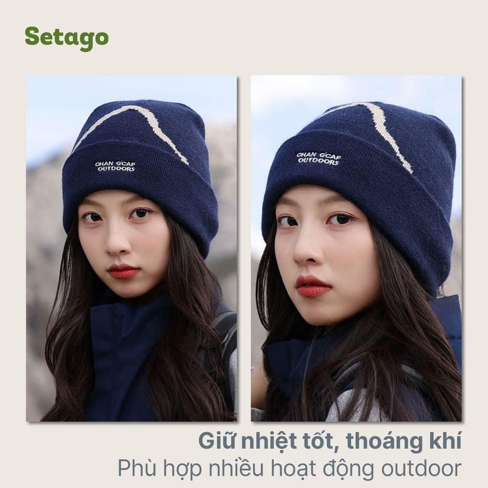 Mũ len dã ngoại Changcap Outdoors Beanie – Co giãn giữ ấm phong cách Streetwear