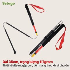 Gậy chạy trail Contoose T800 sợi carbon siêu nhẹ