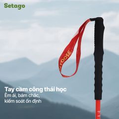 Gậy chạy trail Contoose T800 sợi carbon siêu nhẹ