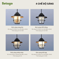 Đèn camping retro Cyberbee chống nước