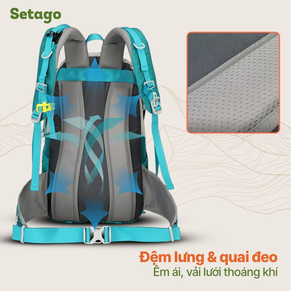 Balo dã ngoại Electron 40L chống nước bền bỉ