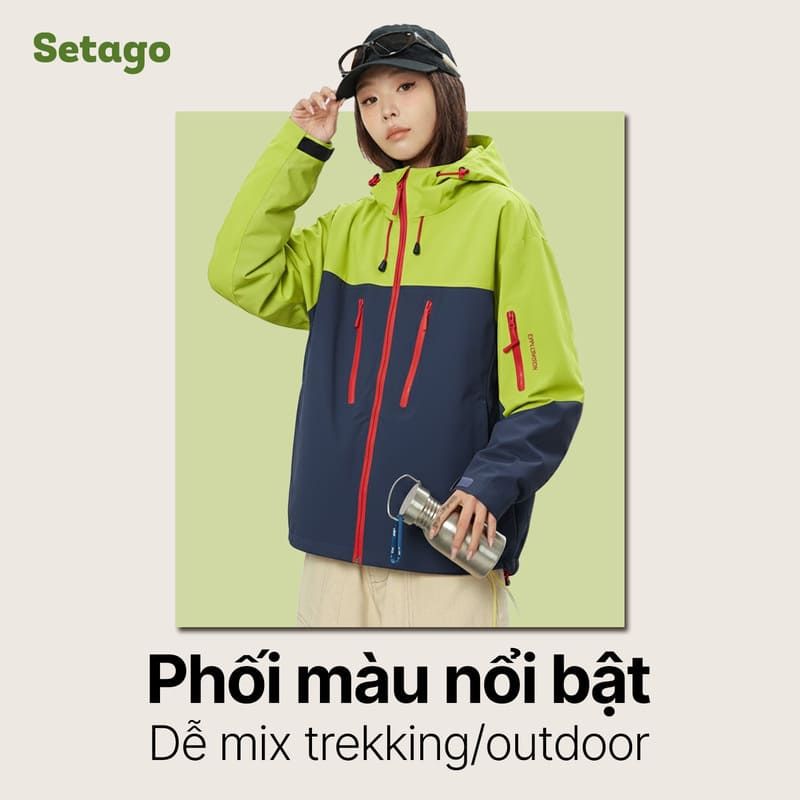 Áo khoác leo núi ExCore kháng nước siêu nhẹ