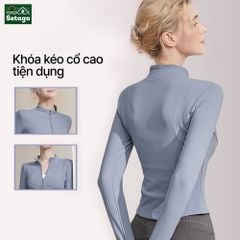 Áo khoác croptop thể thao nữ Flexy- mỏng nhẹ, co giãn, tôn dáng