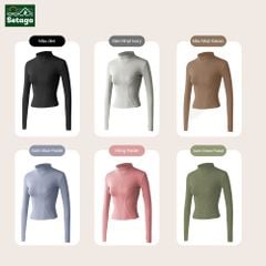 Áo khoác croptop thể thao nữ Flexy- mỏng nhẹ, co giãn, tôn dáng