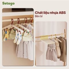 Móc treo quần áo đa năng, gấp gọn siêu nhẹ Foldie