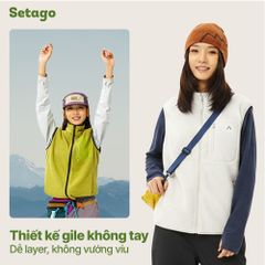 Áo khoác Gile nỉ bông Frodi giữ nhiệt, siêu nhẹ