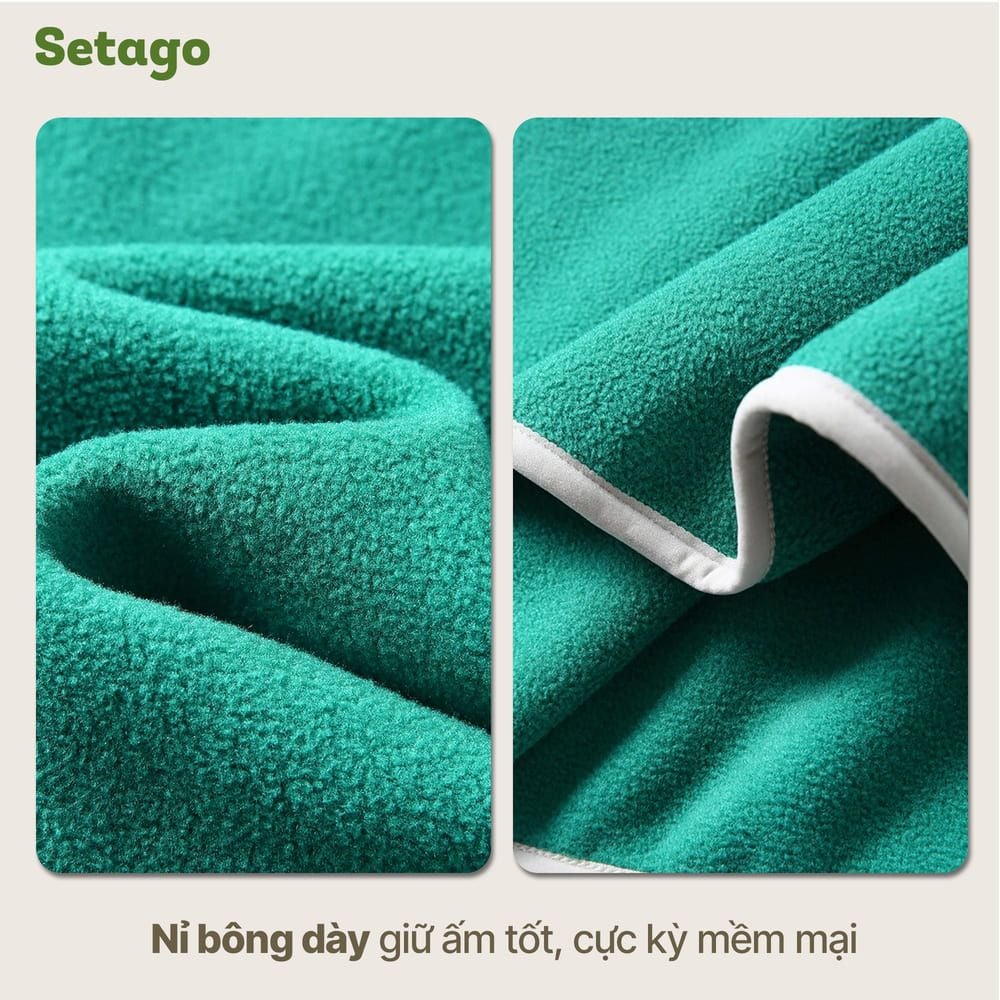 Áo nỉ bông Froza cổ cao giữ ấm phong cách Outdoor