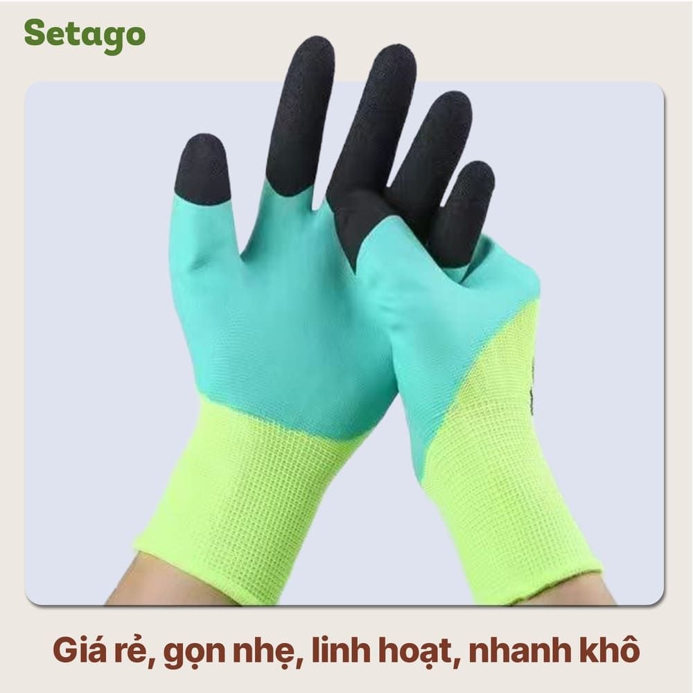 Găng tay cao su leo núi GRIP – Chống trượt & Giữ ấm