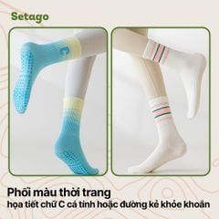 Tất chống trơn thể thao Grip Socks - Chống trượt, êm chân