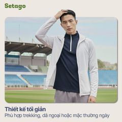 Áo thun Haven Halfzip nhẹ thoáng khí cho nam