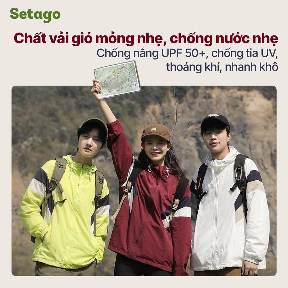Áo khoác dã ngoại Linex mỏng nhẹ chống nắng
