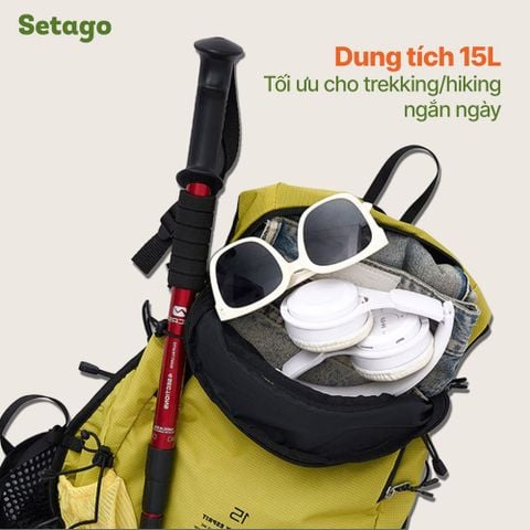 Balo dạng vest Luruida 15L siêu nhẹ ôm sát