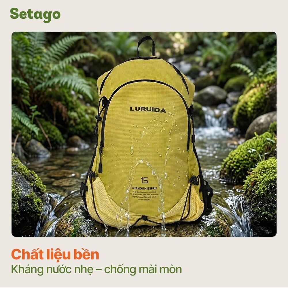 Balo dạng vest Luruida 15L siêu nhẹ ôm sát