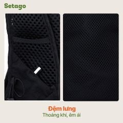 Balo dạng vest Luruida 15L siêu nhẹ ôm sát