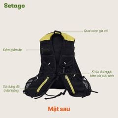 Balo dạng vest Luruida 15L siêu nhẹ ôm sát