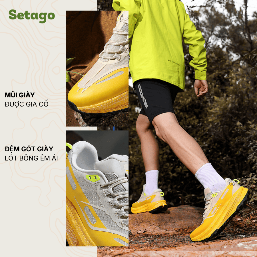 Giày Mamba Setago chạy trail bám đường siêu êm