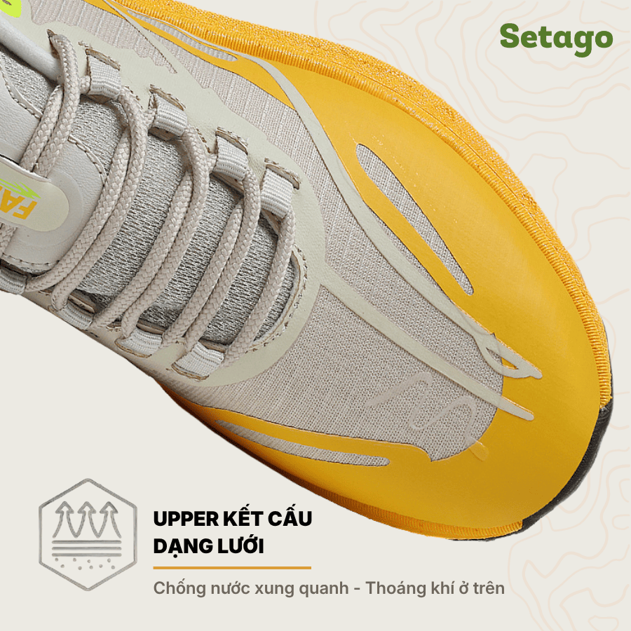 Giày Mamba Setago chạy trail bám đường siêu êm