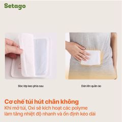 Gói 10 miếng dán giữ nhiệt Nanjiren Body ấm 10h