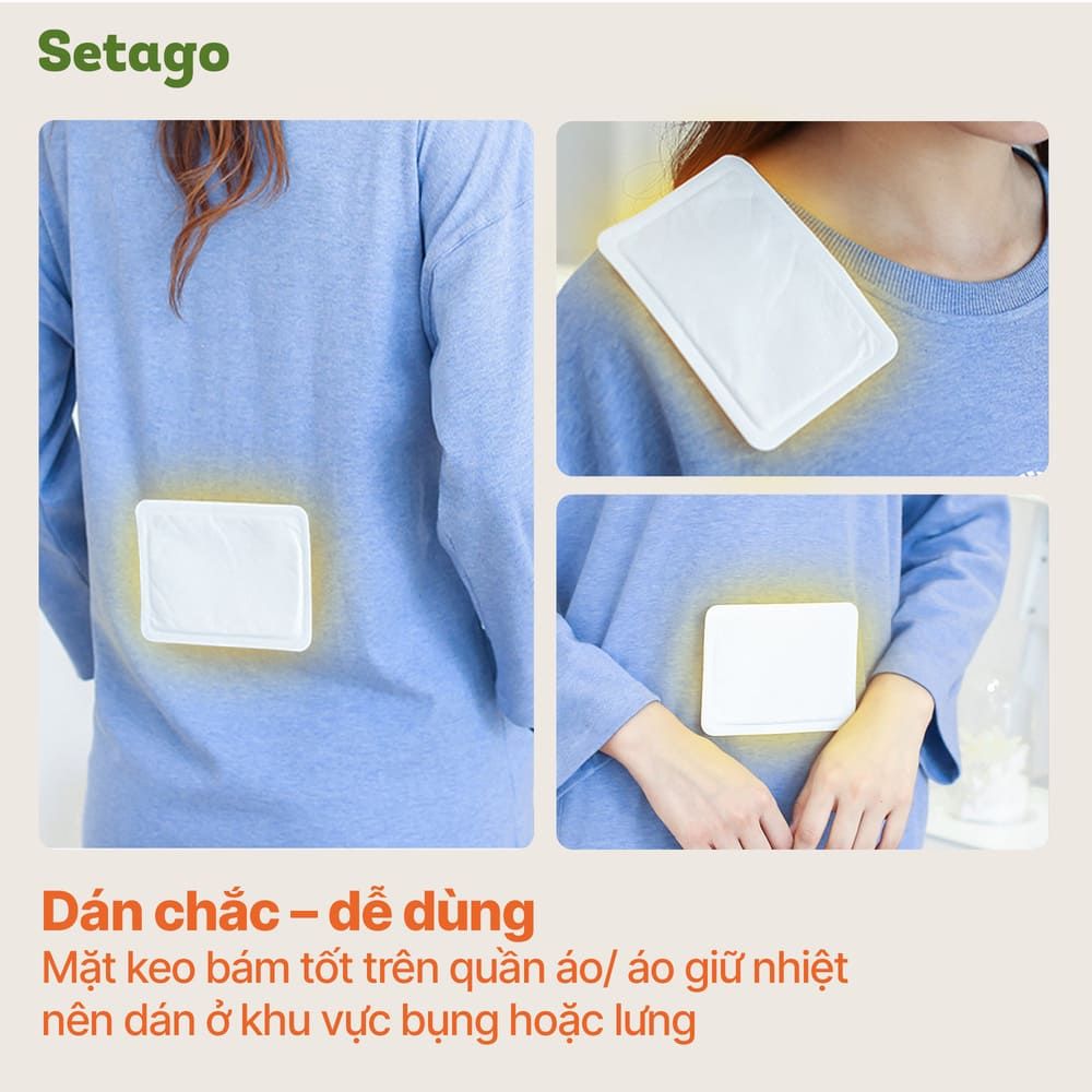Gói 10 miếng dán giữ nhiệt Nanjiren Body ấm 10h