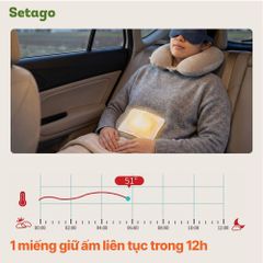 Gói 10 miếng dán giữ nhiệt Nanjiren Body ấm 10h