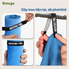Khăn Microfiber Setago – Nhanh khô, Siêu nhẹ
